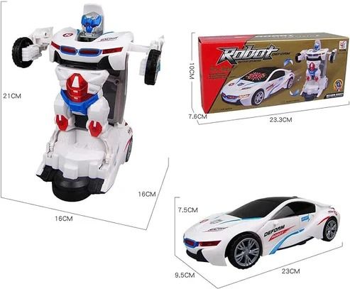 2-in-1 Robot Car Toy
