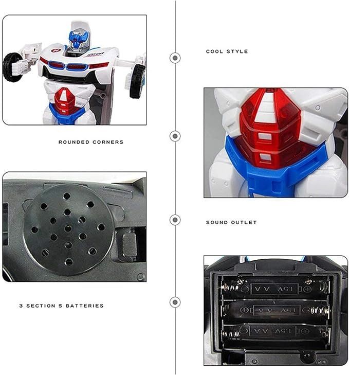 2-in-1 Robot Car Toy