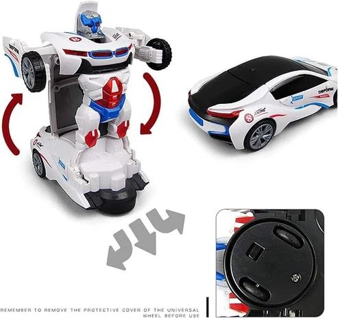 2-in-1 Robot Car Toy